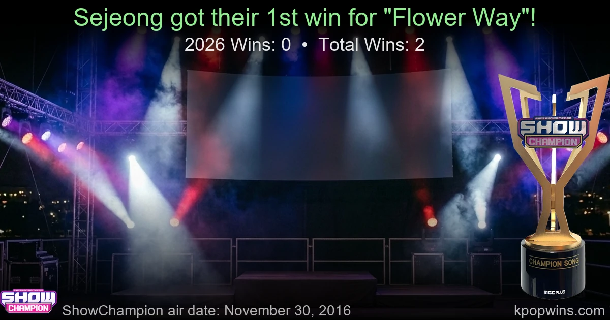 Sejeong - Flower Way